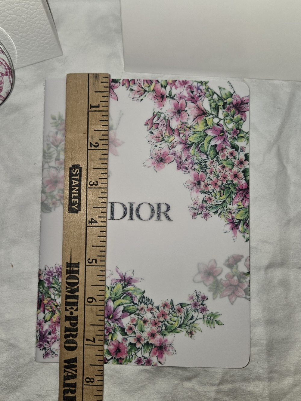 Dior Mirror + Floral Notebook Set w/ Box Gift - Picture 4 of 7